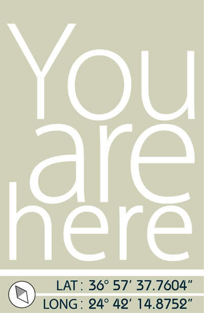 you are here logo